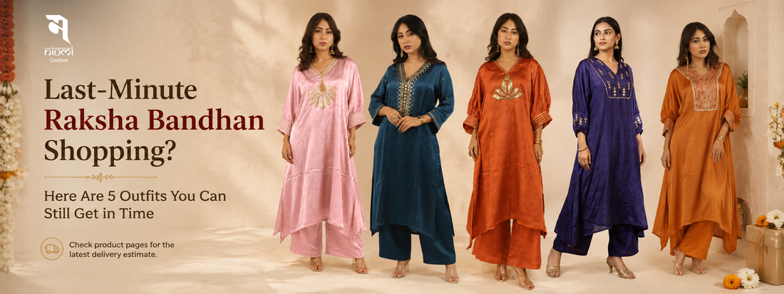 Last-Minute Raksha Bandhan Shopping? Here Are 5 Outfits You Can Still Get in Time