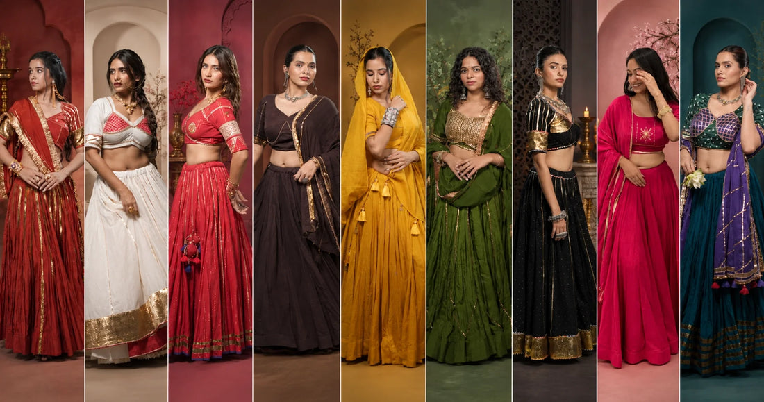 Navratri 2026 Colors: The Complete Chaniya Choli Style Guide for Garba Nights