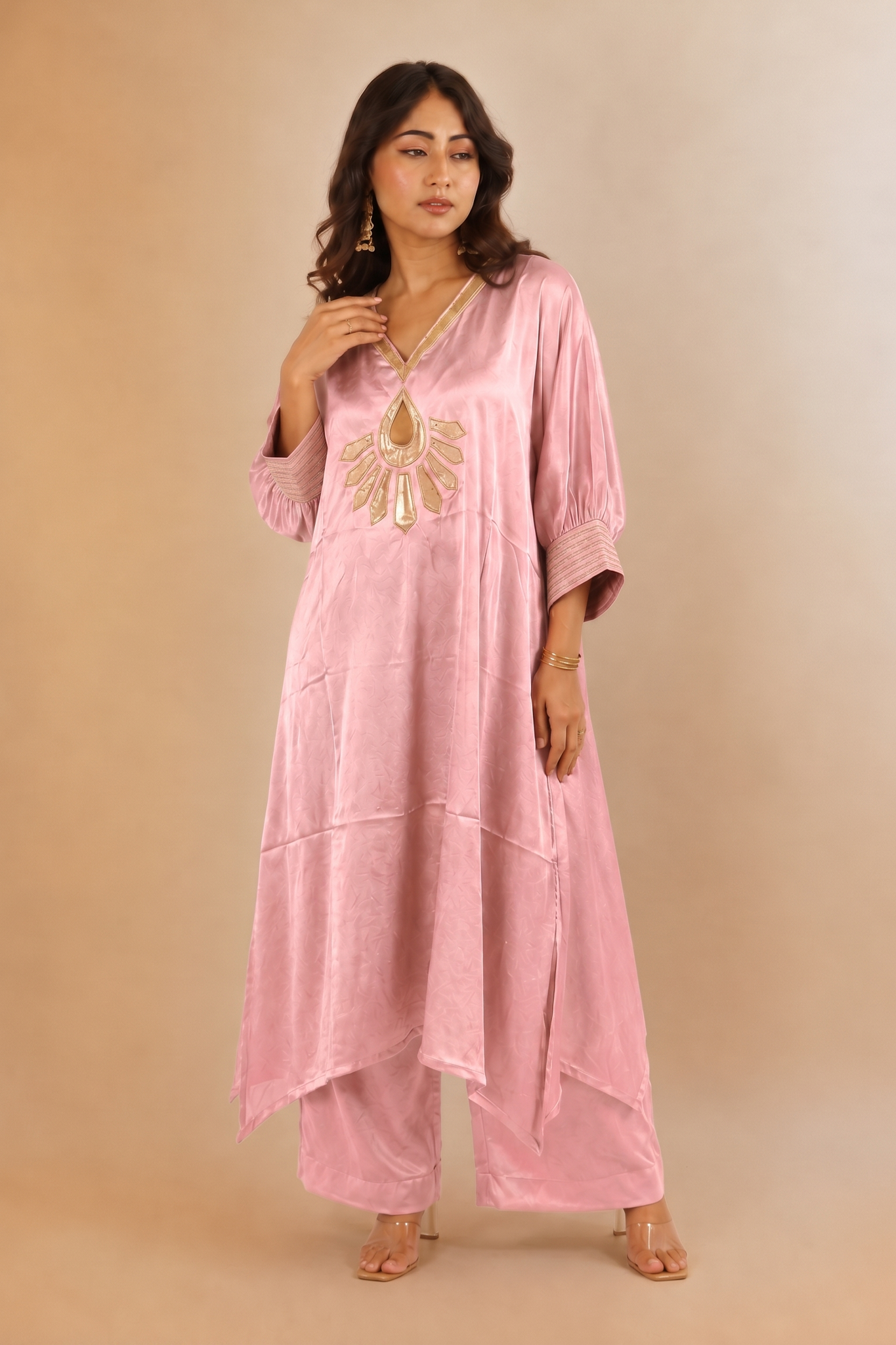 Saher Baby Pink Dress