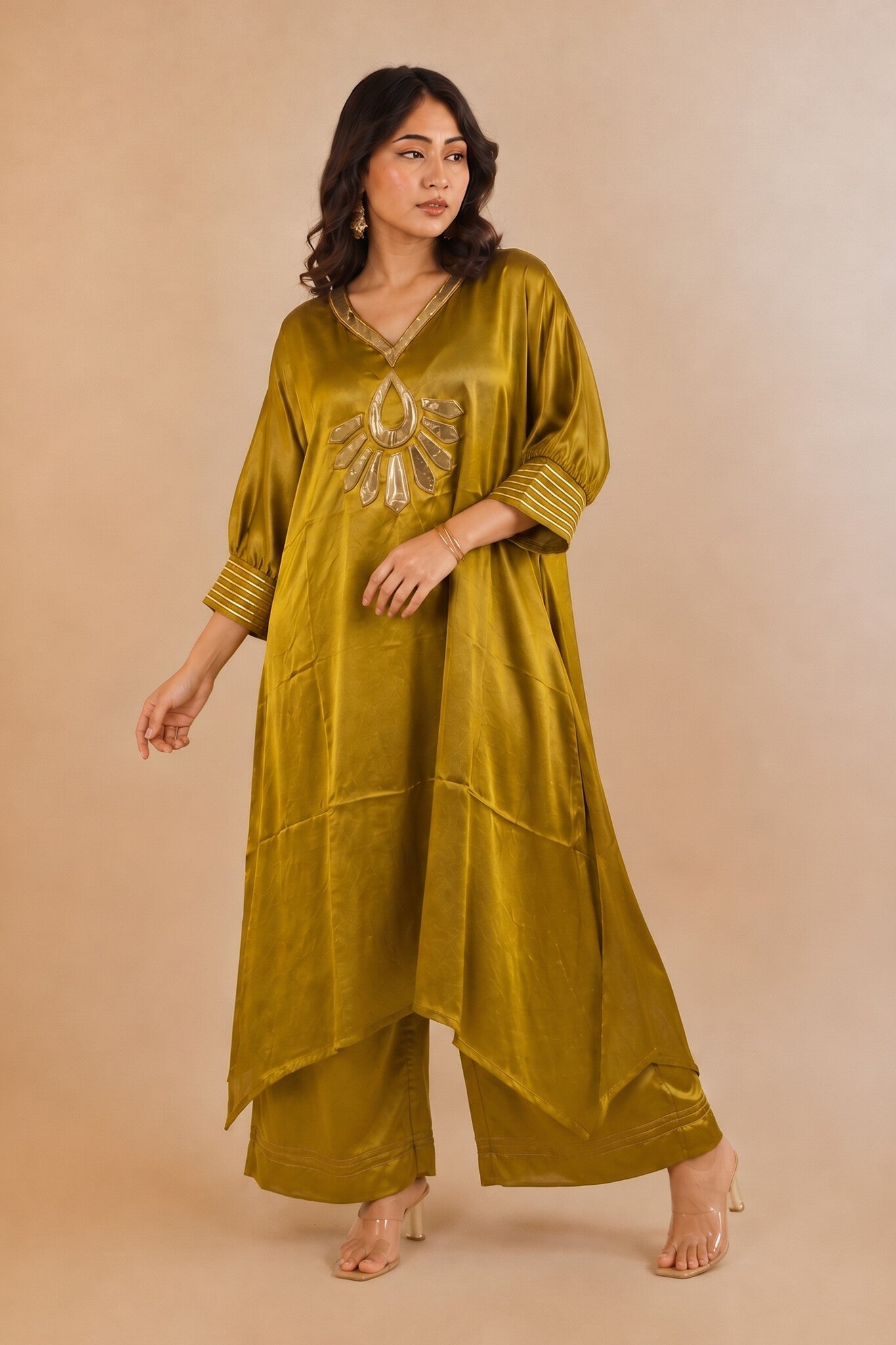 Saher Mustard Dress