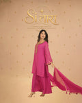 Adaa Ruby Pink Sitara Dress