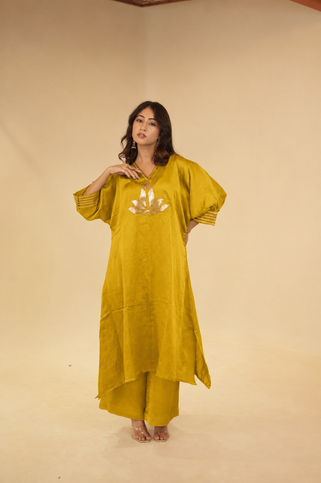 Maher Mustard Dress