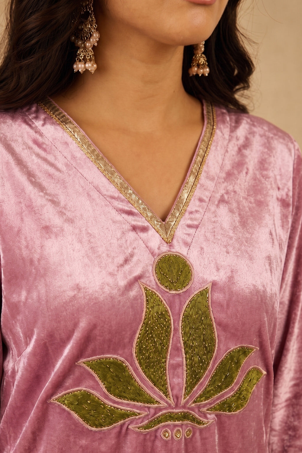Maher Baby Pink Dress