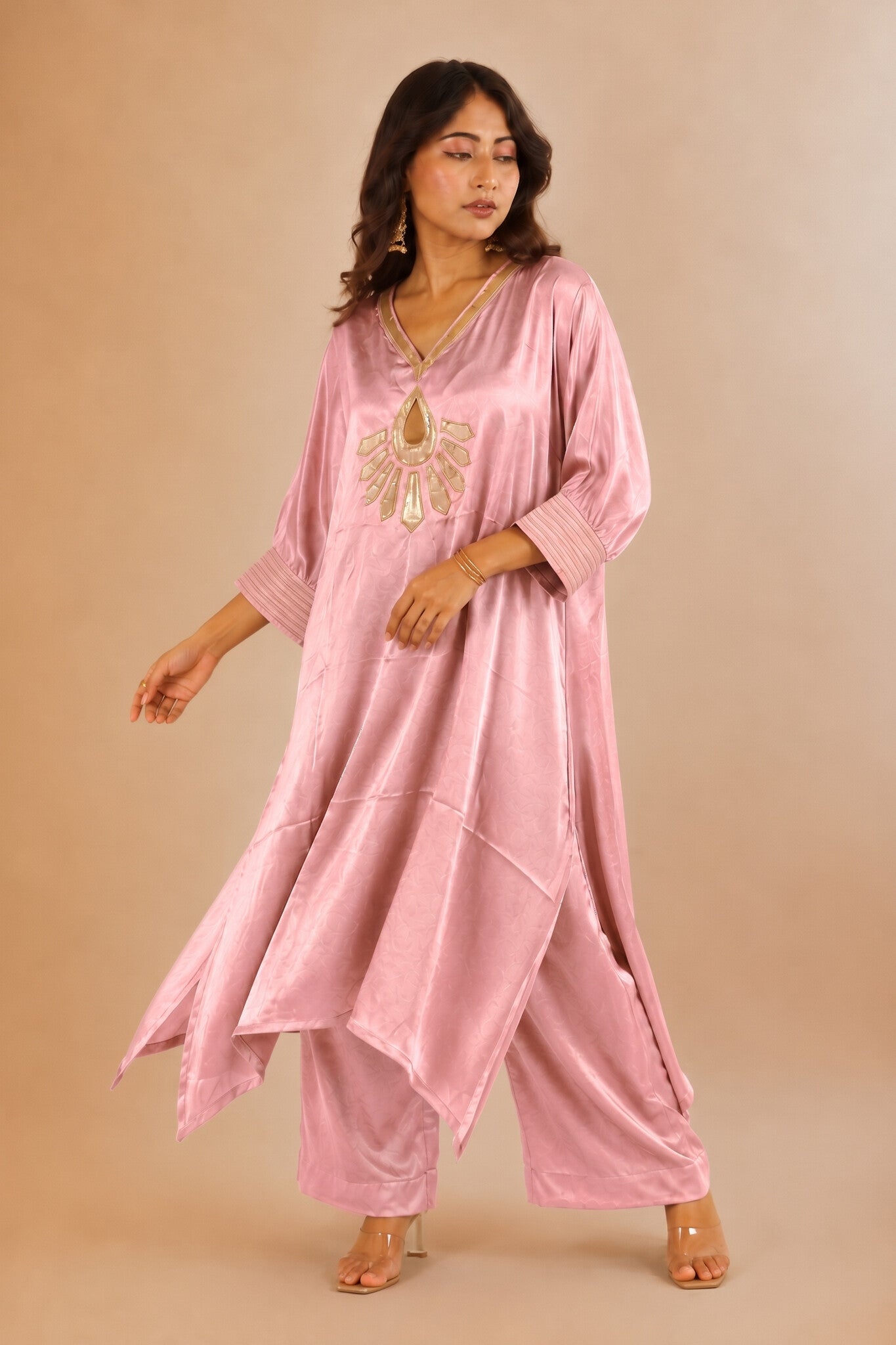 Saher Baby Pink Dress