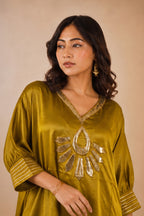 Saher Mustard Dress