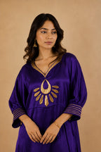 Saher Purple Dress