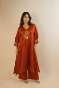 Saher Rust Orange Dress