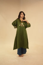 Maher Deep Green Dress