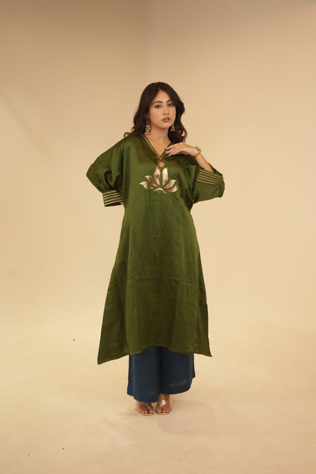 Maher Deep Green Dress