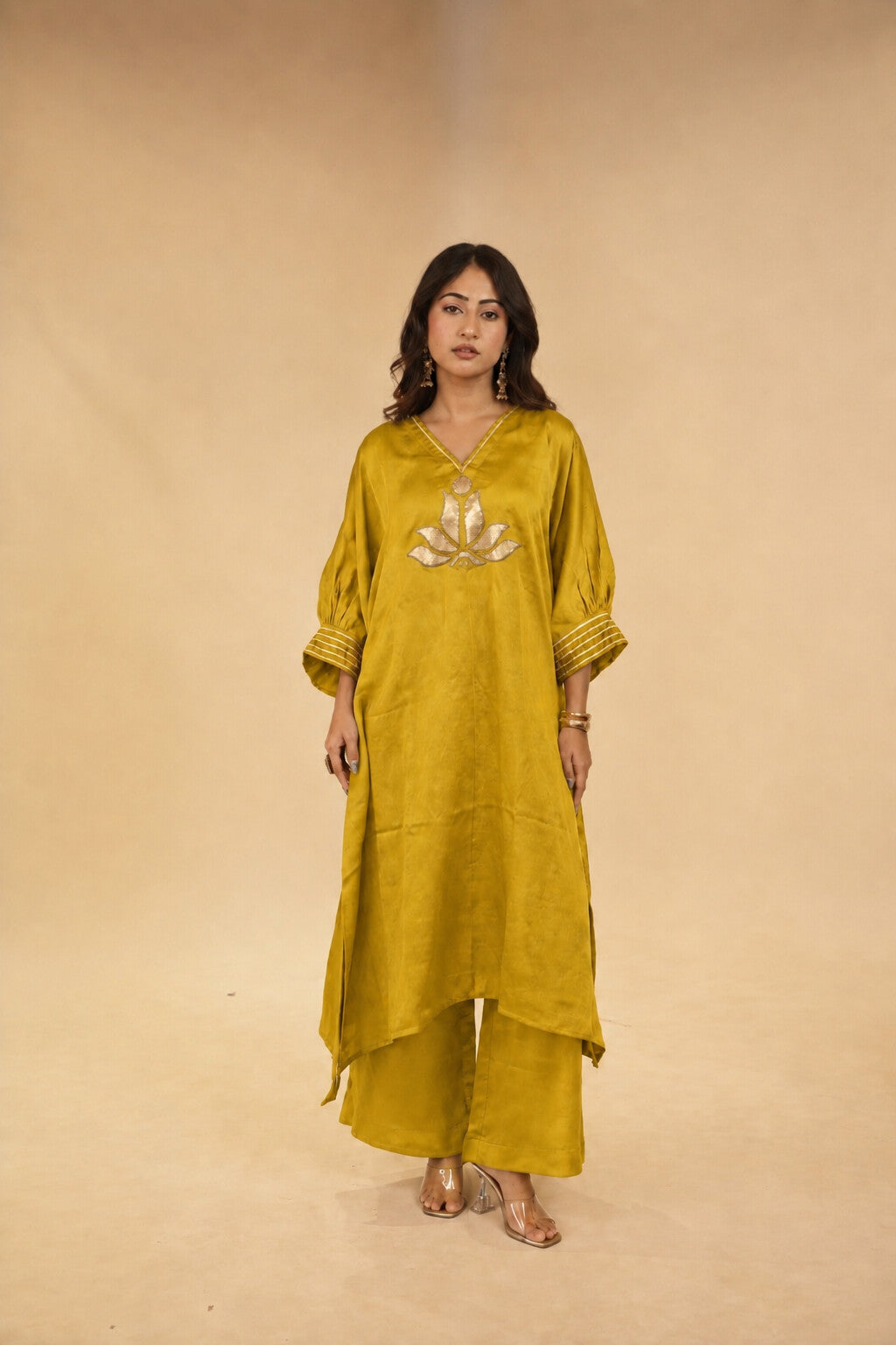 Maher Mustard Dress