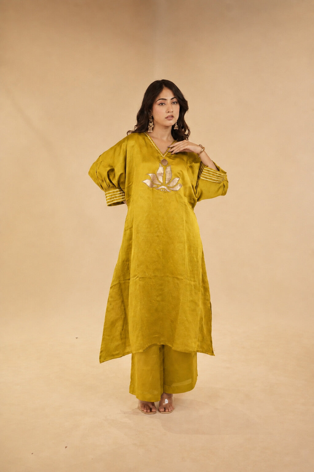 Maher Mustard Dress