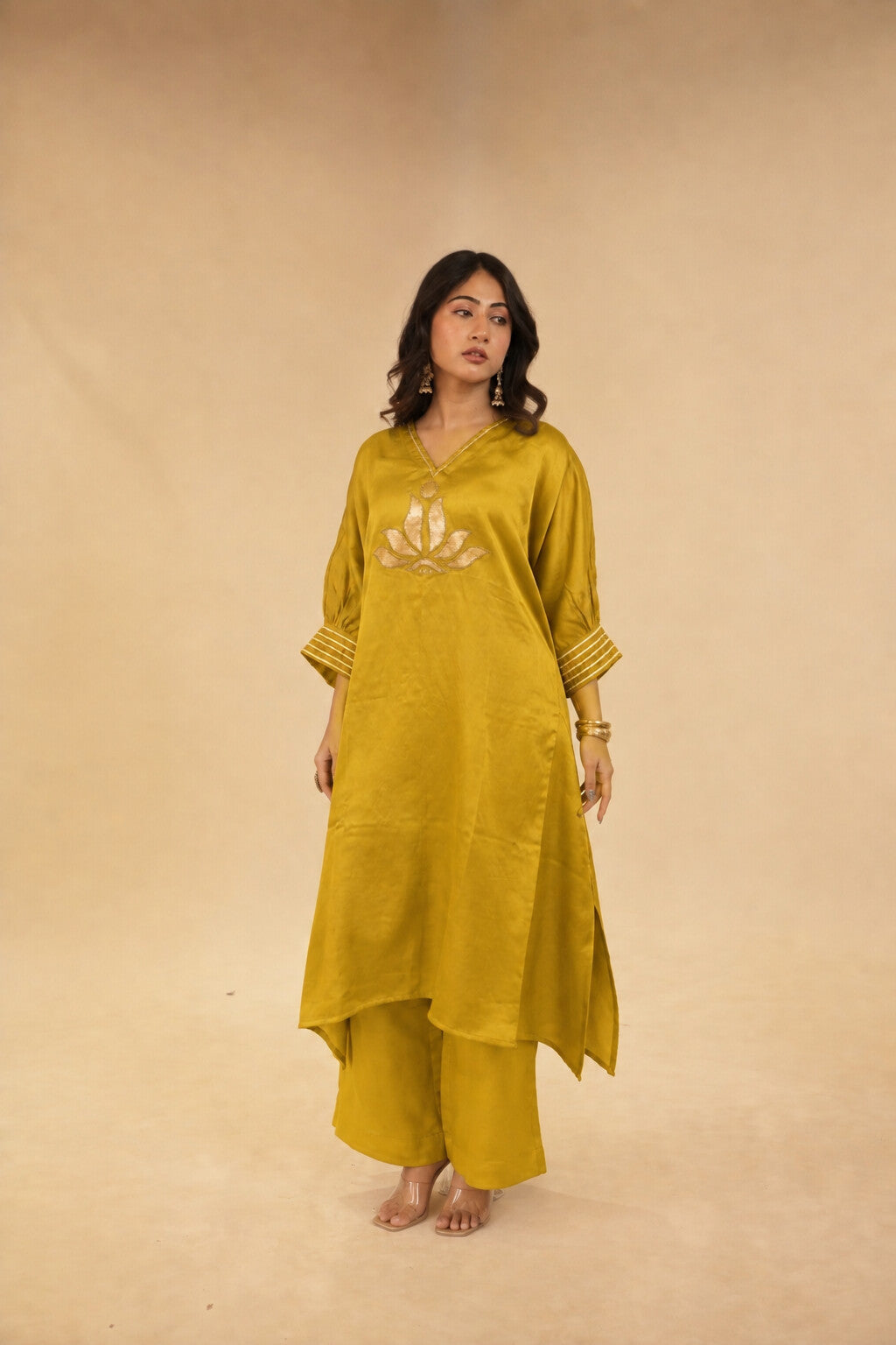 Maher Mustard Dress