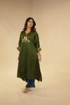 Maher Deep Green Dress