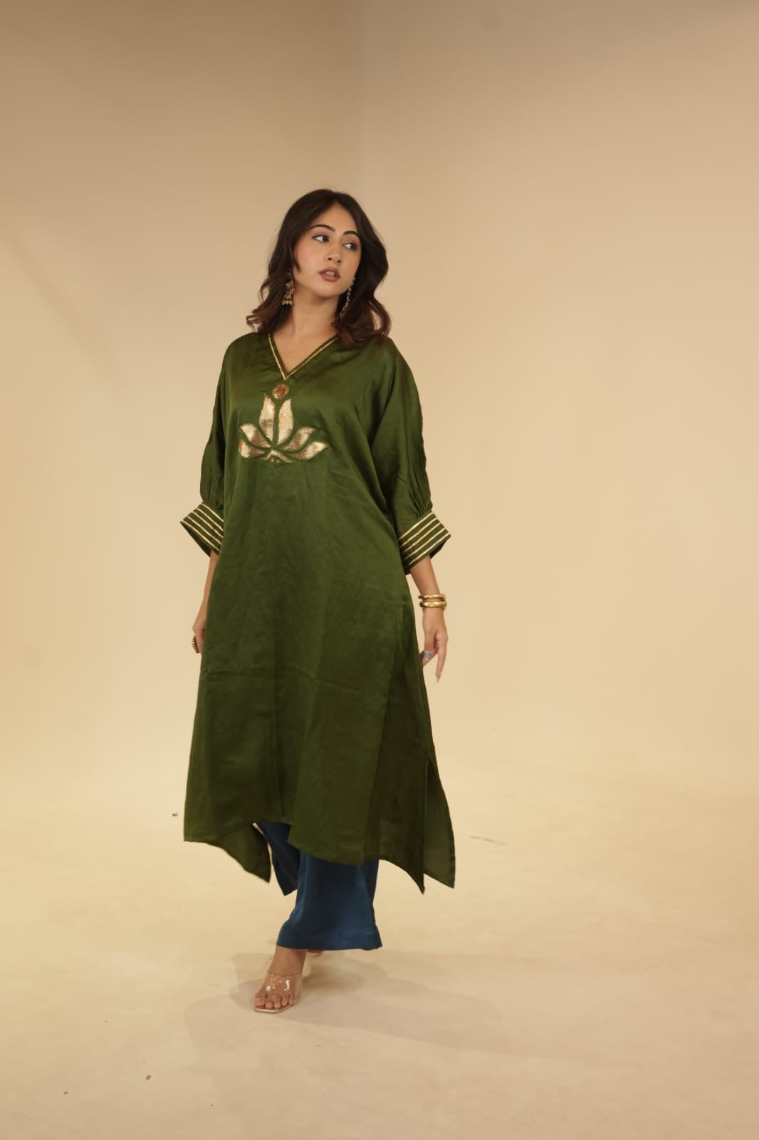 Maher Deep Green Dress