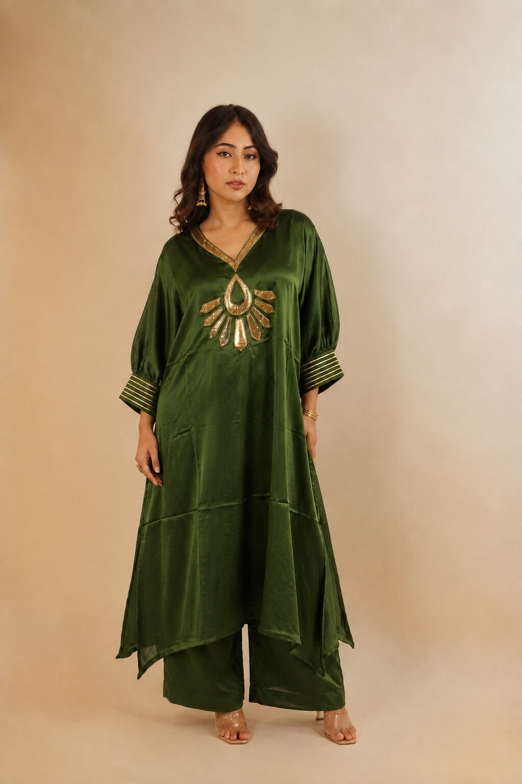 Saher Deep Green Dress
