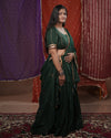 Madhubala Green Mul-Cotton Chaniya Choli