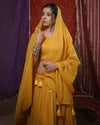 Mohini Yellow Mul-Cotton Chaniya Choli