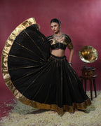 Tarani Black Mul-Cotton Chaniya Choli