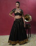 Tarani Black Mul-Cotton Chaniya Choli