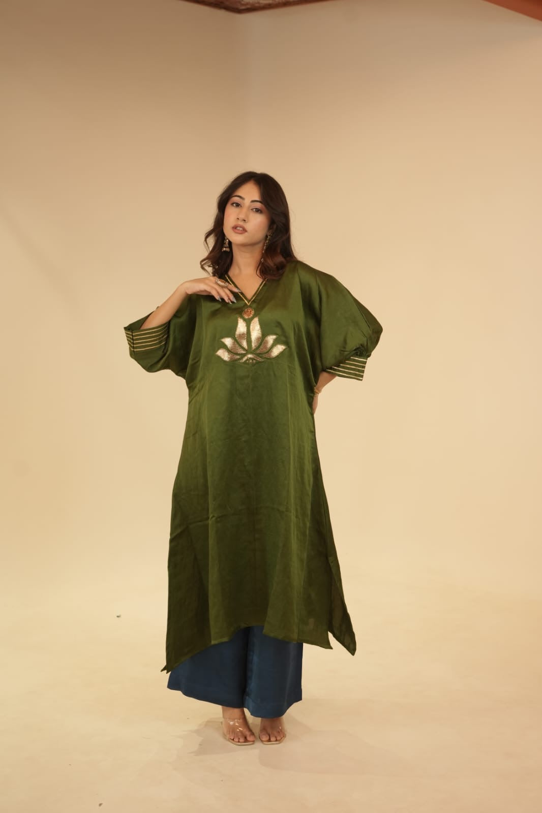 Maher Deep Green Dress