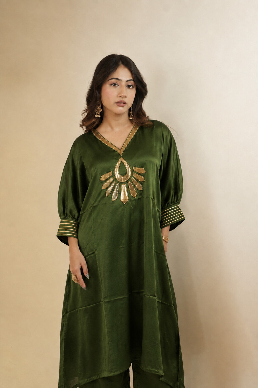 Saher Deep Green Dress