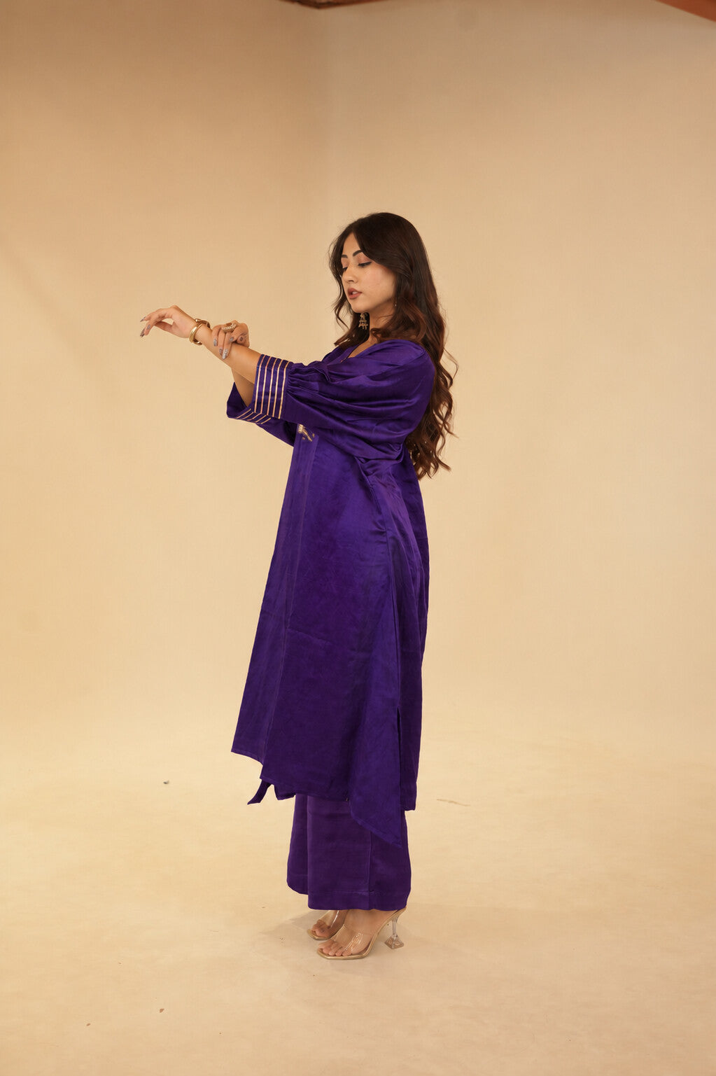 Maher Purple Dress